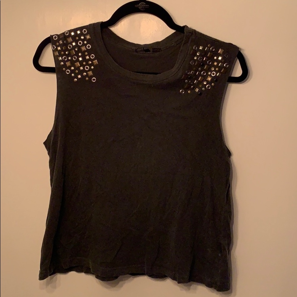 Truly Madly Deeply Studded Muscle Tank